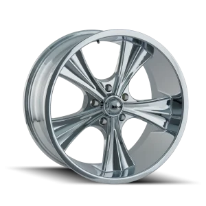 Ridler – 651 – Chrome – 18″x8″ 0mm – Summer Wheels – 651-8865C
